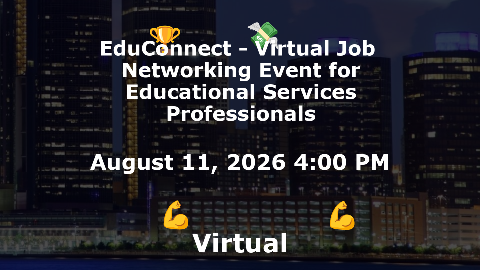 EduConnect - Virtual Job  Networking Event for Educational Services Professionals event image